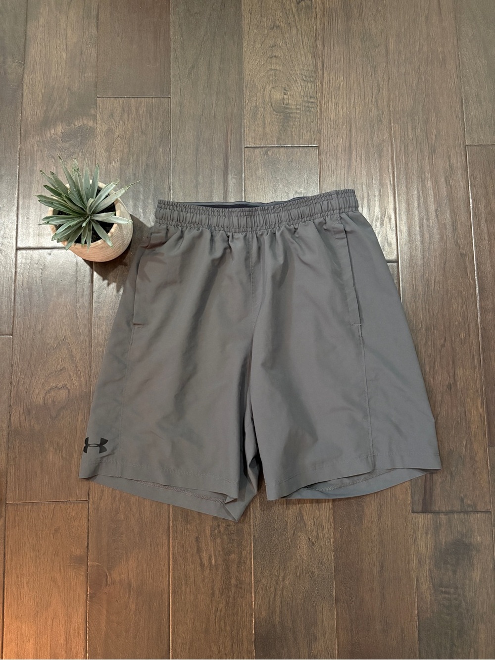 Under Armour Men's Charcoal Athletic Shorts